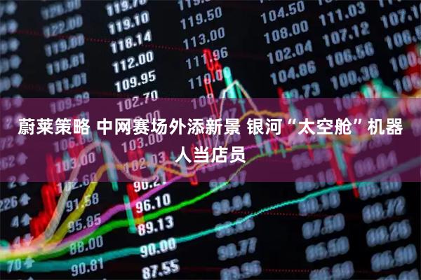 蔚莱策略 中网赛场外添新景 银河“太空舱”机器人当店员